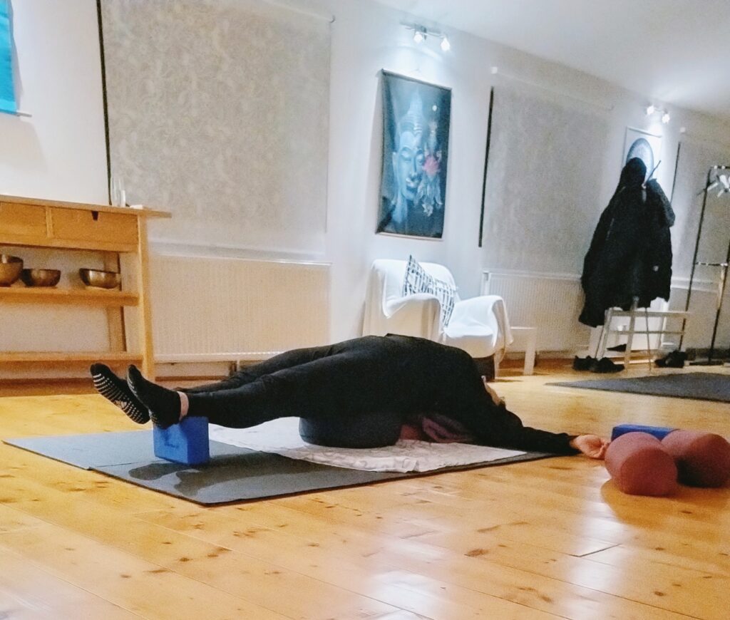 Yin Yoga Brücke